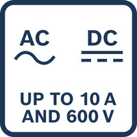 Vielseitige Messung 10A 600V.