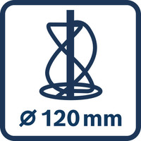 Rührkorb 120mm.