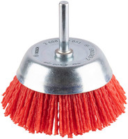 PRO Multi Material Clean Topfbürste aus Nylon für Dreh- und Schlagbohrschrauber, zylindrischer Schaft