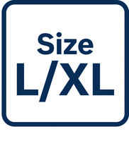 Größe L/XL.