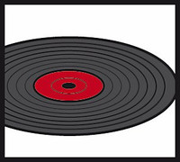 Materialsymbol Vinyl