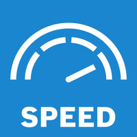 Hohe Geschwindigkeit.