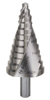 HSS-Stufenbohrer mit 3-Flächen-Schaft für Kabelfassungen