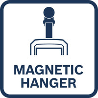 Magnetaufhänger.
