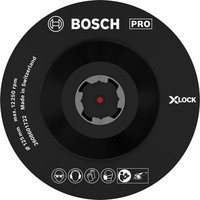 PRO Stützteller für kleine Winkelschleifer, X-Lock, Klettverschluss