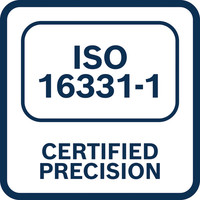 ISO 16331-1 zertifizierte Präzision.