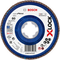 X-LOCK-Fächerschleifscheiben X551 Expert for Metal, gerade Ausführung, Kunststoff