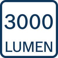 3000 Lumen.