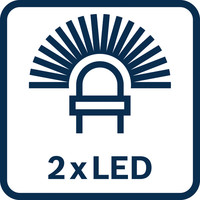 2x LED.