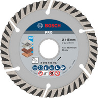 PRO Multi Material Diamanttrennscheibe für kleine Winkelschleifer, Bohrung 22,23 mm
