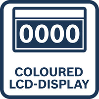 Farbiges LCD-Display.