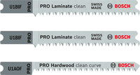 PRO Laminate Stichsägeblatt-Set für U-Schaft, 3 tlg.