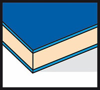 Materialsymbol Sandwichpaneel