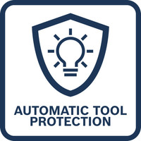 Automatischer Werkzeugschutz.