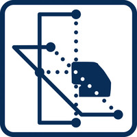 Kombinierte Laserausrichtung.