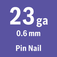 23 Gauge Stiftnagel.