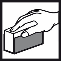 Handschleifblock.
