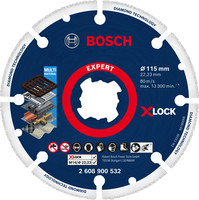 EXPERT Diamond Metal Wheel Trennscheibe für kleine Winkelschleifer, X-LOCK