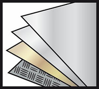 Materialsymbol Blech