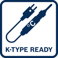 Thermoelement Typ K.