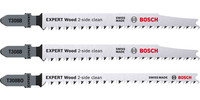 EXPERT Wood 2-side Clean Stichsägeblatt-Set