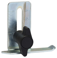 Anschläge zum Festlegen der Falztiefe für Hobel