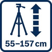 Arbeitshöhe 55157 cm.