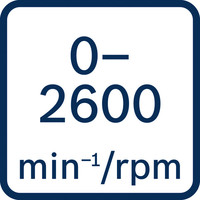 02600 U/min.