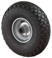 Luftbereifte Rollen + Räder