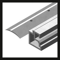 Führungsschienenverbinder.