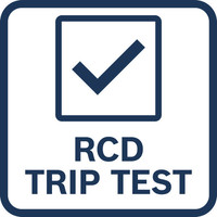 RCD-Auslösetest.