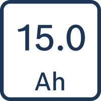 15 Amperestunden.