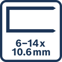 Klammer 614 x 10,6 mm.