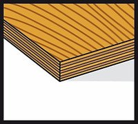 Materialsymbol Sperrholz