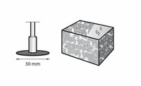 Ergebnis/ Finish in Material Dremel EZ SpeedClic Schleifscheiben (SC411)