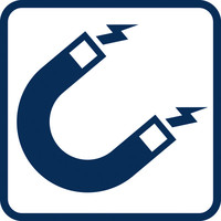 Magnetisch.