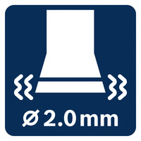 Vibration 2,0 mm.