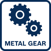 Metallgetriebe.