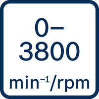 03800 min?¹/U/min.