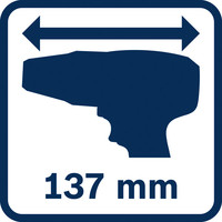 Kopflänge 137 mm.