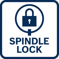 Spindelarretierung.