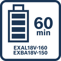 60 Minuten Ladezeit.