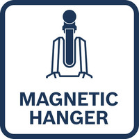 Magnetaufhänger.
