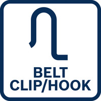 Gürtelclip 10,8 V.