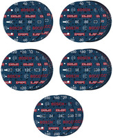 EXPERT O780 Folienschleifscheiben-Set, 150 mm, 55‑tlg.