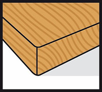 Materialsymbol Weichholz