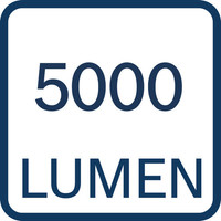 5000 Lumen.