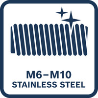 M6-M10 Edelstahl.