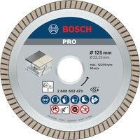 PRO Ceramic Diamanttrennscheibe für kleine Winkelschleifer, Bohrung 22,23 mm