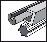 Materialsymbol Stahlprofile